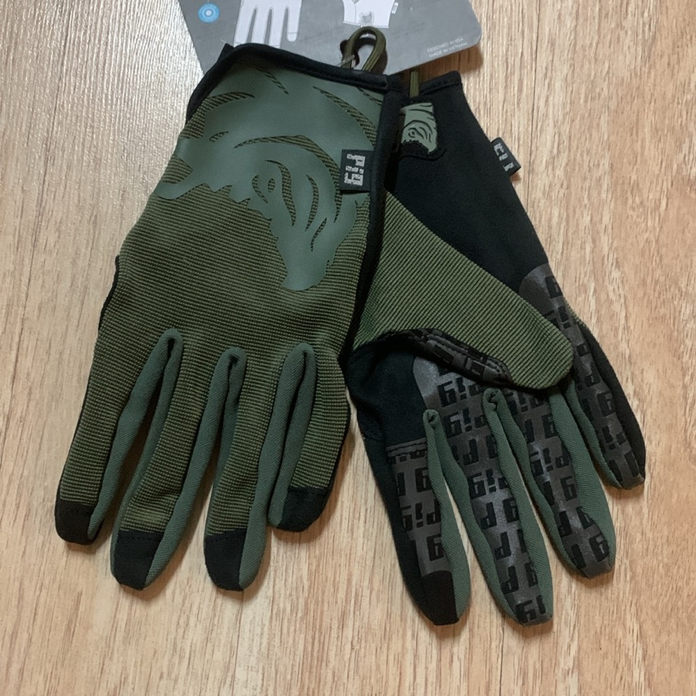 Full Dexterity FDT Delta Gloves PIG (LG, RANGER GREEN )